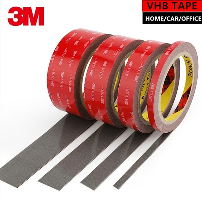 3M VHB Acrylic adhesive Double-sided Foam Tape 5608 10x0.8mm, 3m