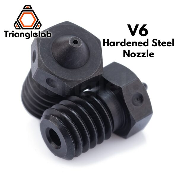 Nozzle 0,4mm V6, hardened steel, Trianglelab