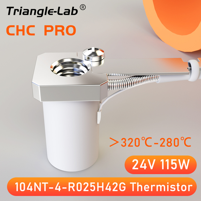 CHC PRO 24V keramični grelni blok za V6 hotend, TriangleLab