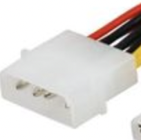 4-pin Molex connector, female